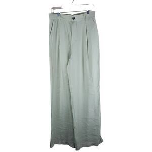 Zara Mint Green Trouser Pants Size Large